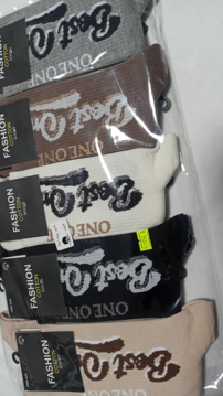 جوراب ساقدار زنانه (پک 10 عددی)